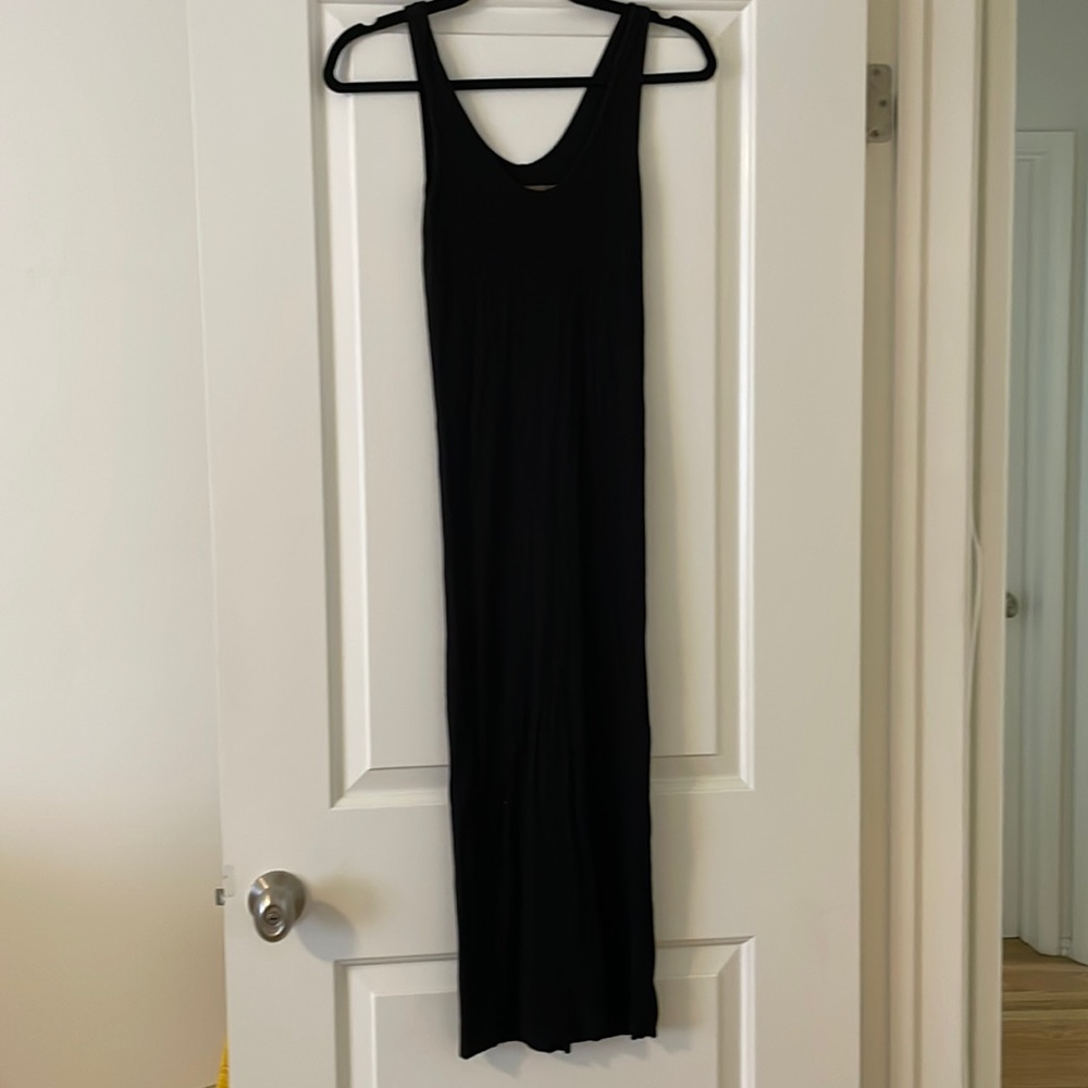 Enza Costa ribbed tank midi dress